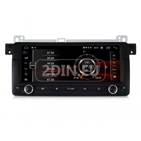 BMW E46 - 8.8" МУЛТИМЕДИЯ / Навигация CPU:8-CORE, android 16 + DSP + CARPLAY + SIM
